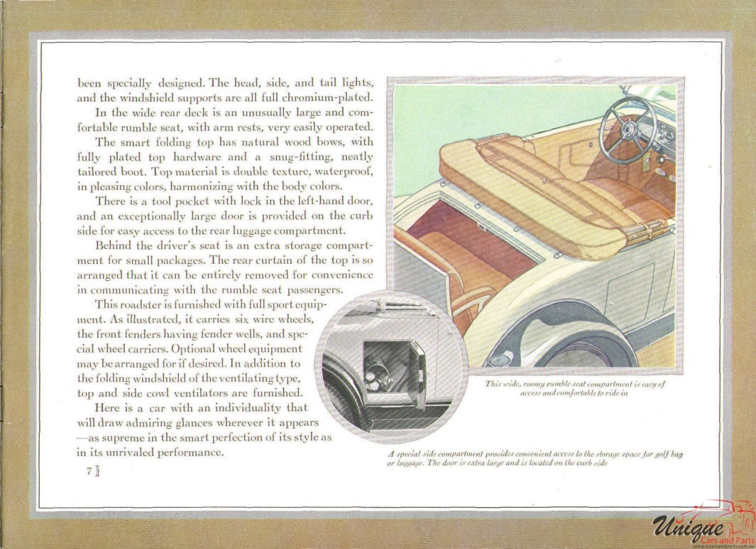 1930 Buick Brochure Page 2
